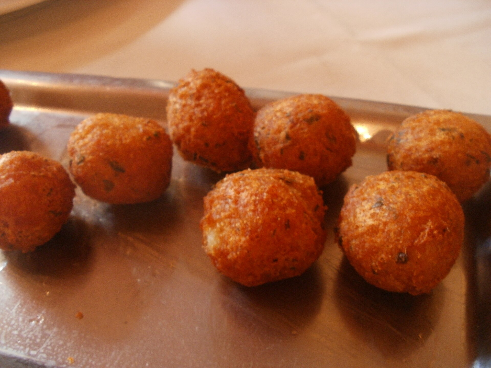 Ración de croquetas caseras